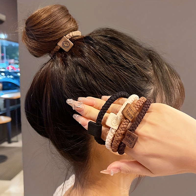 5pcs Hand-stitched Bead Hair Band Hair Accessories for Girls