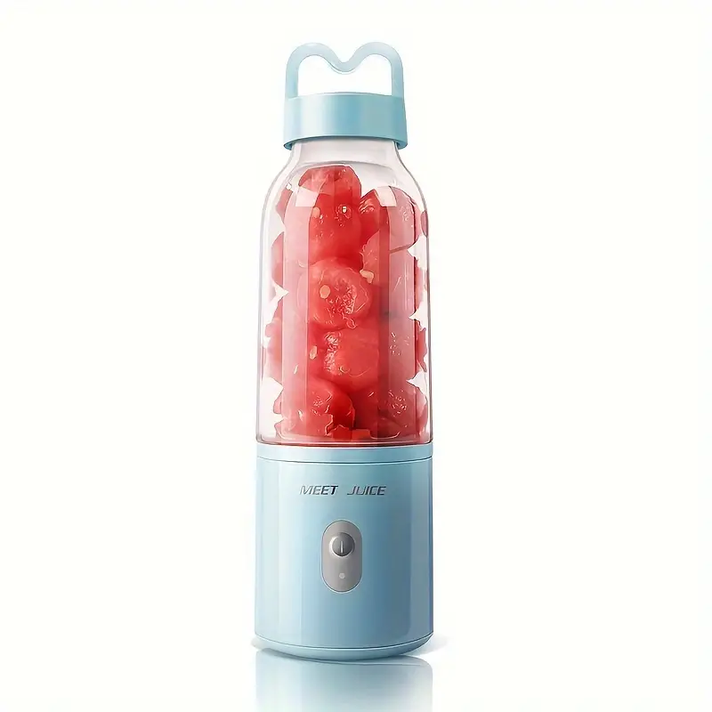 Portable Personal Blender With 6 Blades, Smoothies Maker, Usb Rechargeable Small  Blender For Travel Sport And Outdoors, Summer Winter Drinkware, Home  Kitchen Items Back To School Supplies - Temu