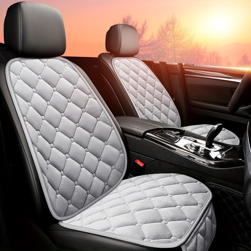 Car Seat Cover Winter Warm Universal Seat Cushion Anti-slip Front