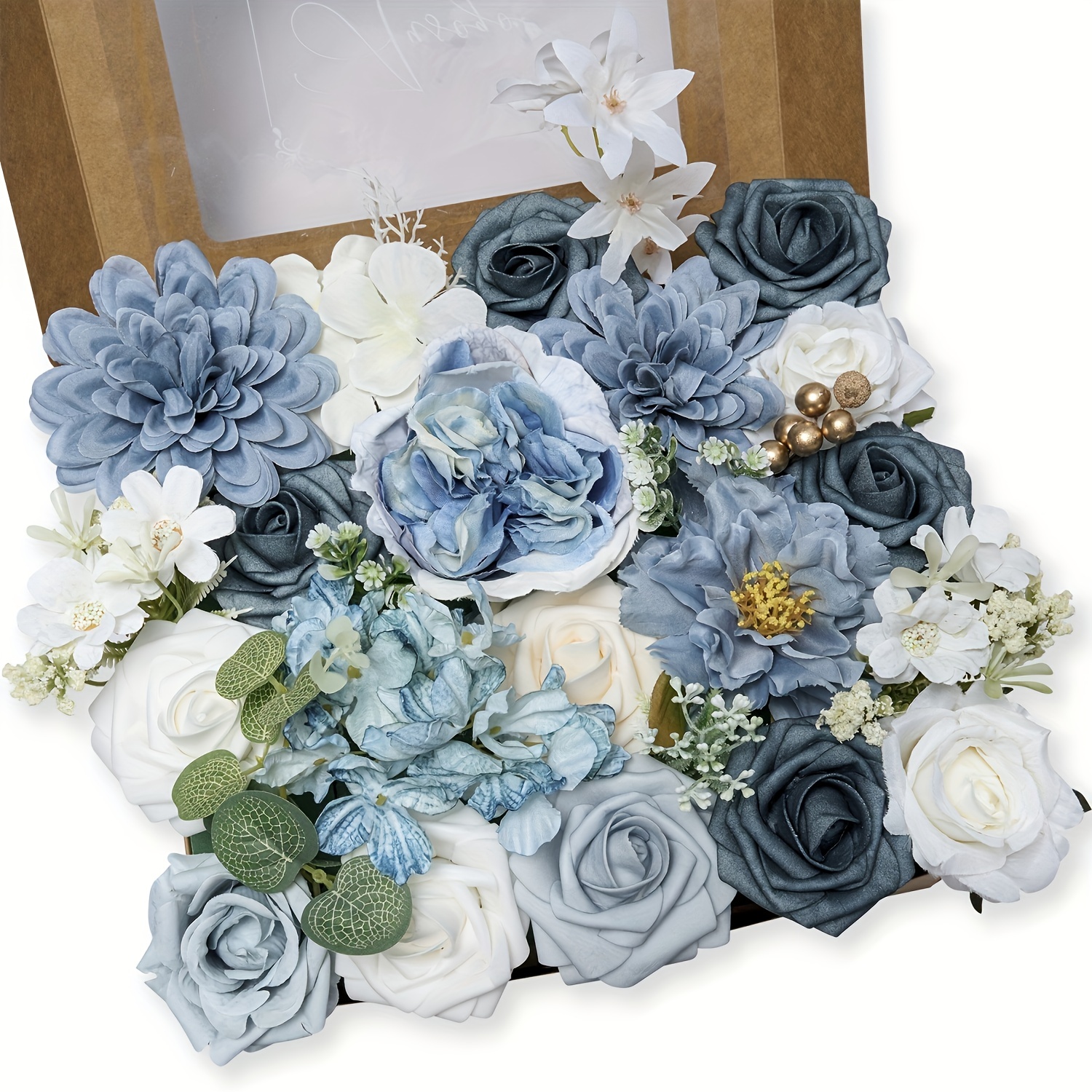  120 Pcs Silk Flowers Faux Flower Heads Craft Flowers 12 Colors  Artificial Small Flowers for Crafts Wedding Wreath DIY Party Home  Decoration : Home & Kitchen