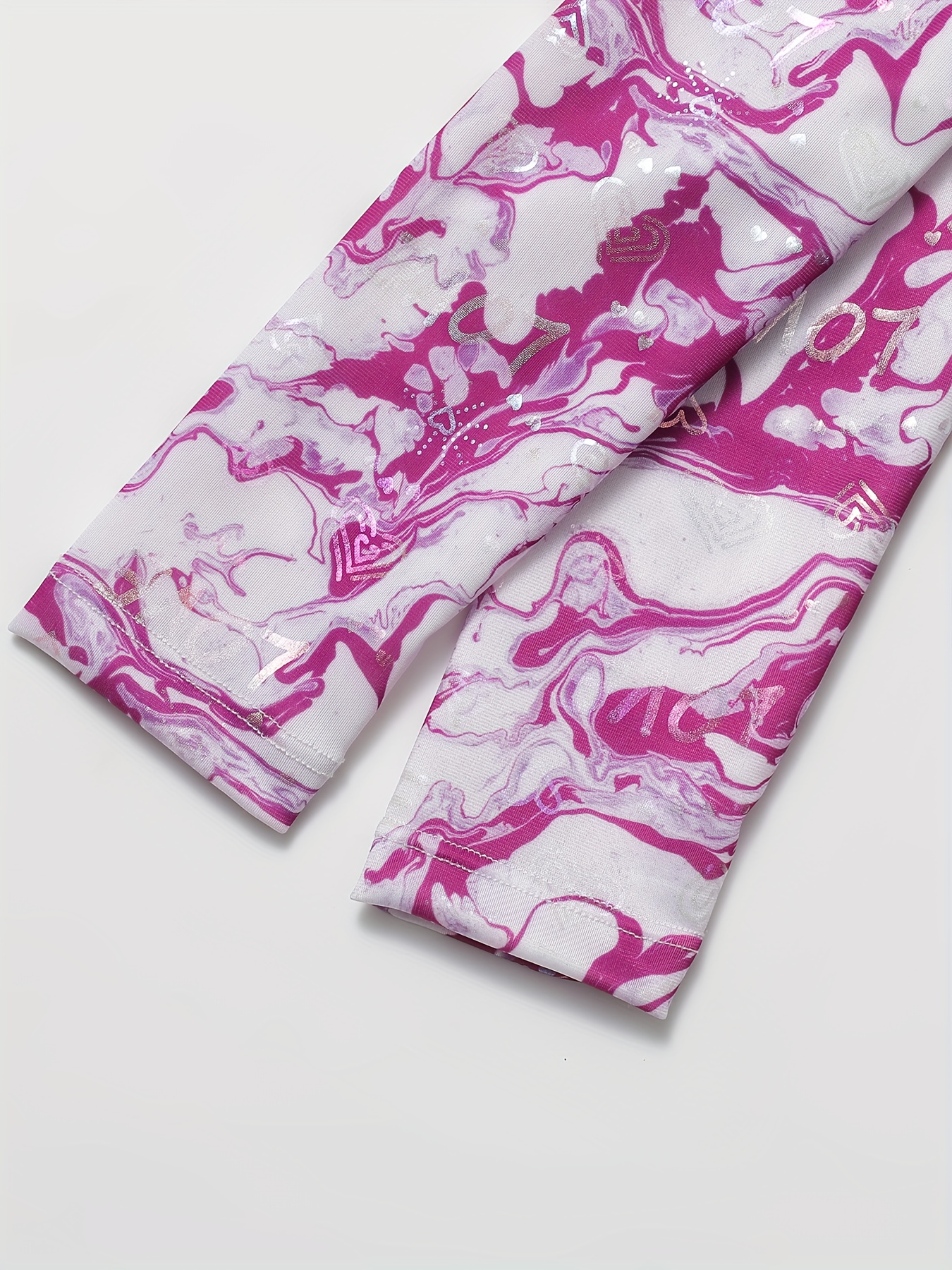 Dreamy Butterfly Tie Dye Gymnastics Suit Long Sleeve