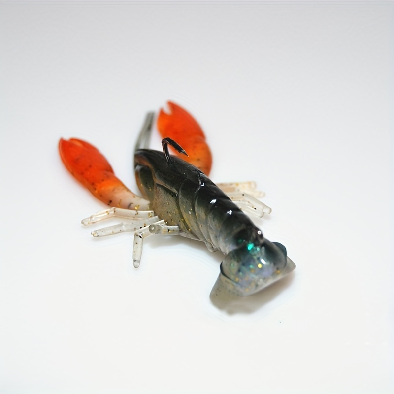 Catch Fish Crayfish Fishing Lures Soft Lobster Shrimp Claw - Temu Canada