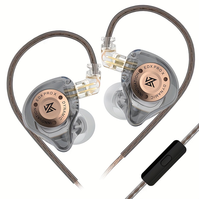 KZ-EDX Pro HIFI Dynamic Bass Earphones Sport Noise Cancelling Monitor  Headphones