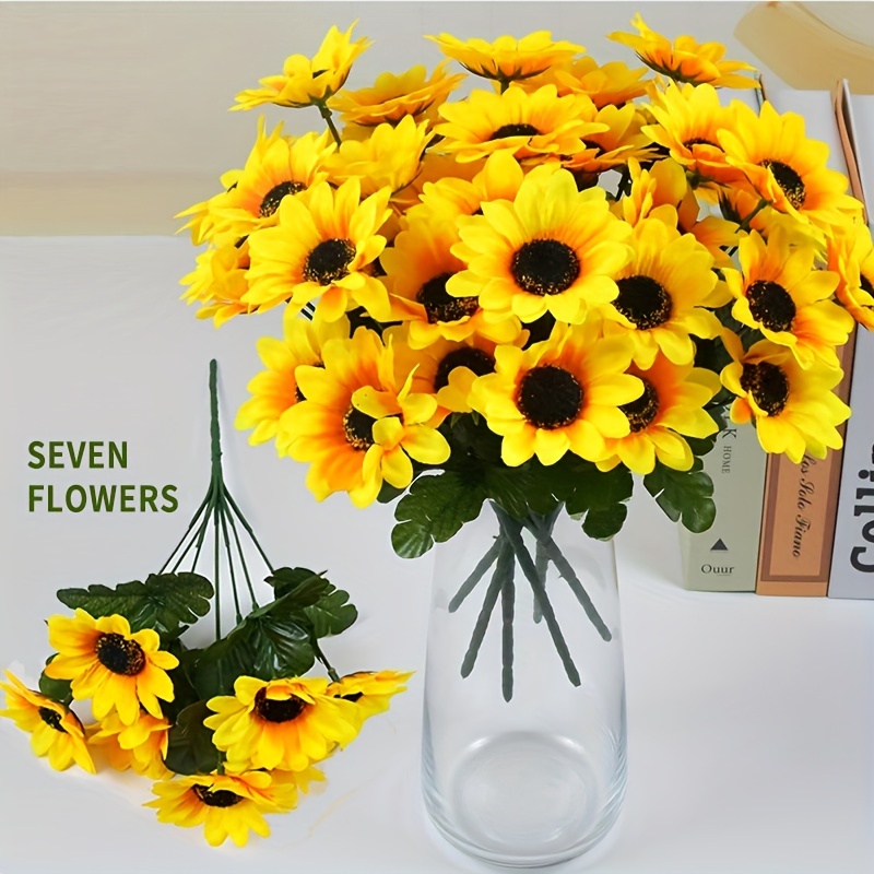

Add A Touch Of Sunshine To Your Home With This Realistic Fake Sunflower!