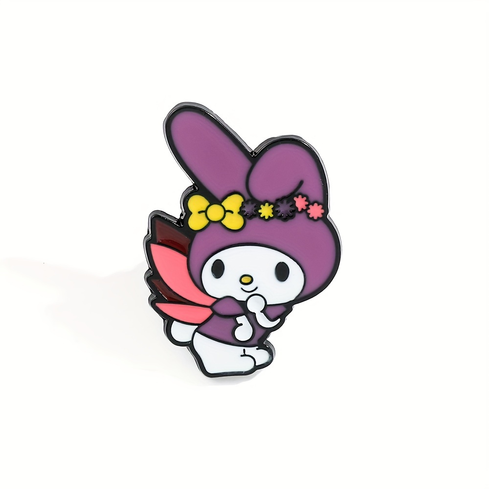 Sanrio Kawaii Brooches Hello Kitty Anime Pins Kuromi Cinnamoroll Metal  Badges Lovely Pochacco Clothing Pins Custom Pin Pendant