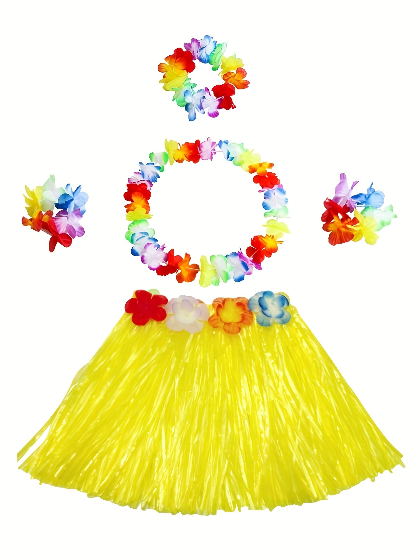 Little kids Hula Skirt sets