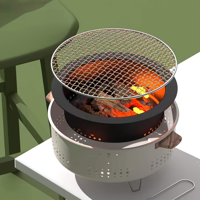 Japanese Style Mini BBQ Grill Smokeless Charcoal Table Barbecue  Fire-resistant