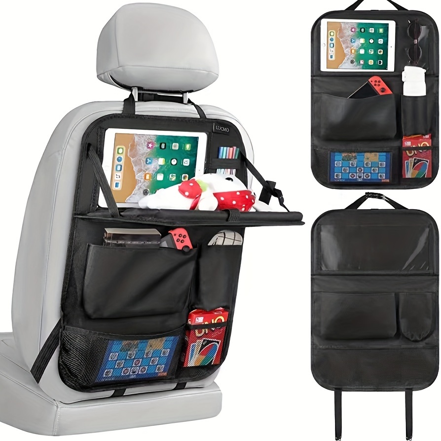 Kinderwagen- und Rücksitz - Organizer und Tasche mit Tablet