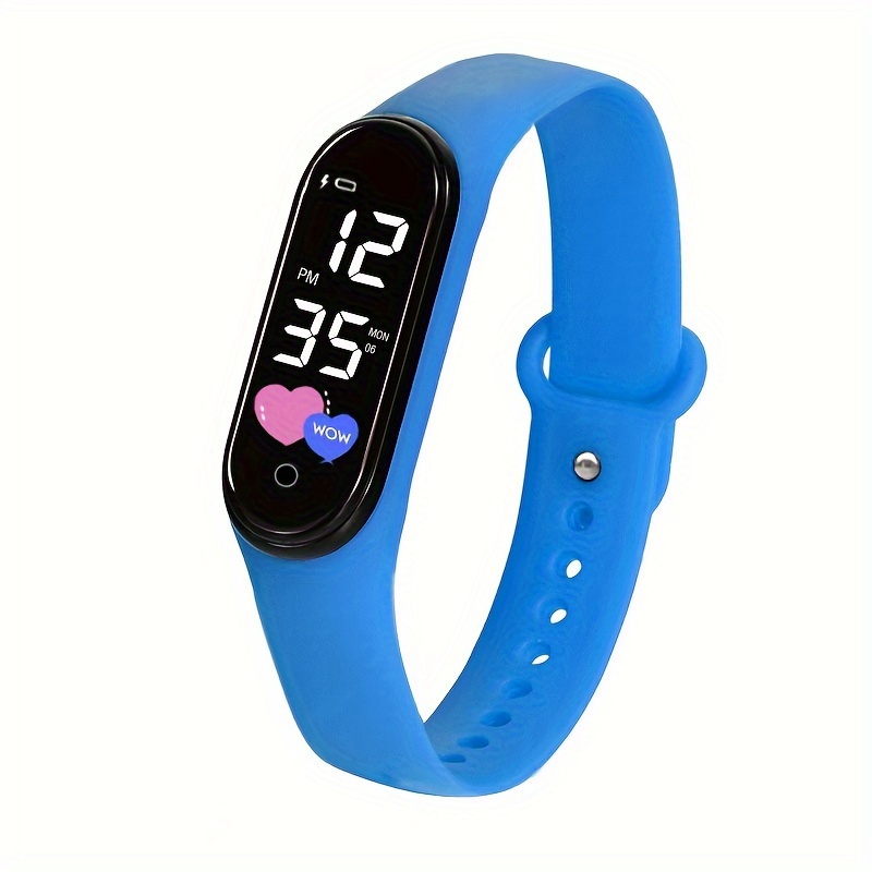 Waterproof Sports Watch Dual LED Screen for Outdoor Activities