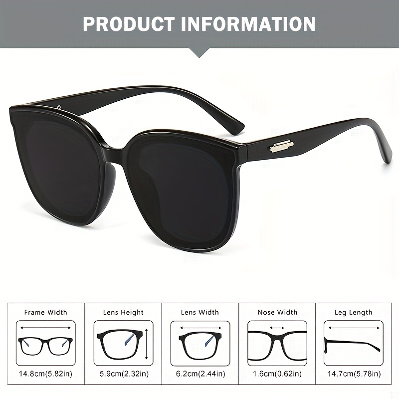 Mens Large Frame Sunglasses Uv Protection Sunglasses Holiday