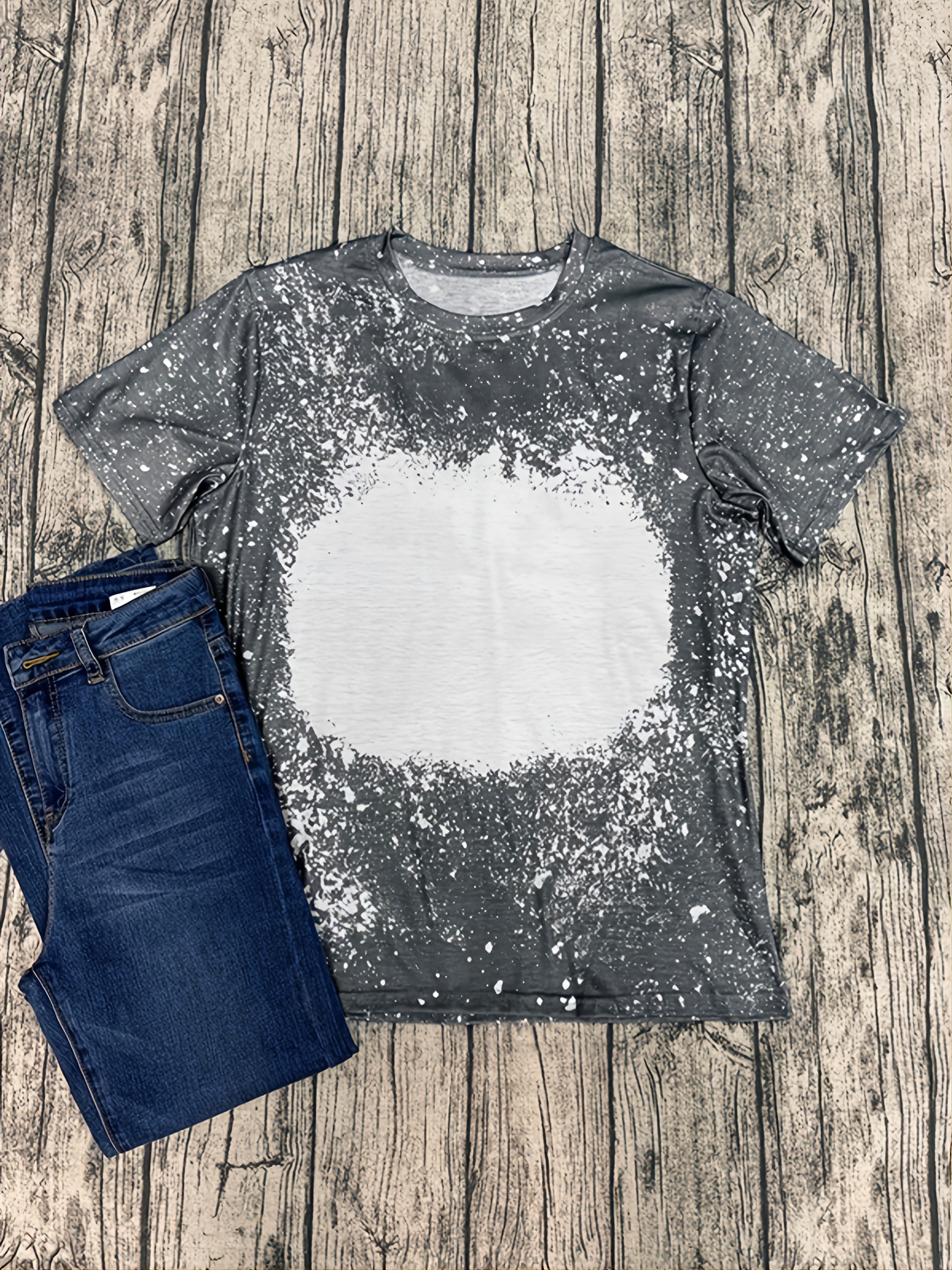Cool and Collected Black Multi Tie-Dye Short Sleeve Tee