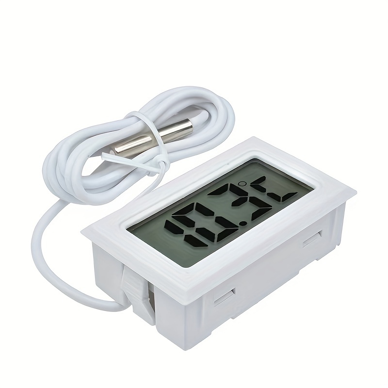 TPM-10 LCD Digital Thermometer Hygrometer Temperature Humidity Sensor Meter  Car Incubator Acquarium Weather Station Tester 2M