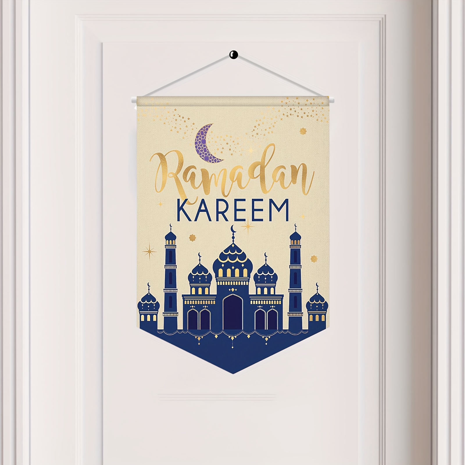 1pc Ramadan Kareem Decor Moon Star Colgante Colgante - Temu