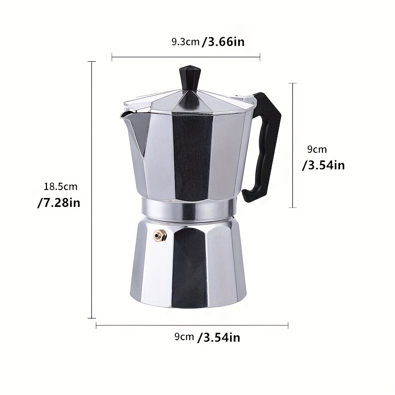 espresso machine Coffee Percolator Stainless Steel Pot Metal