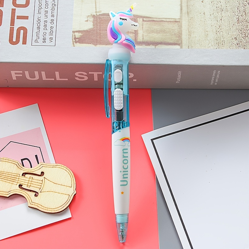 Unicorn Lamp Pen: Creative & Luminous Light Ballpoint Pen for Students &  Office Supplies