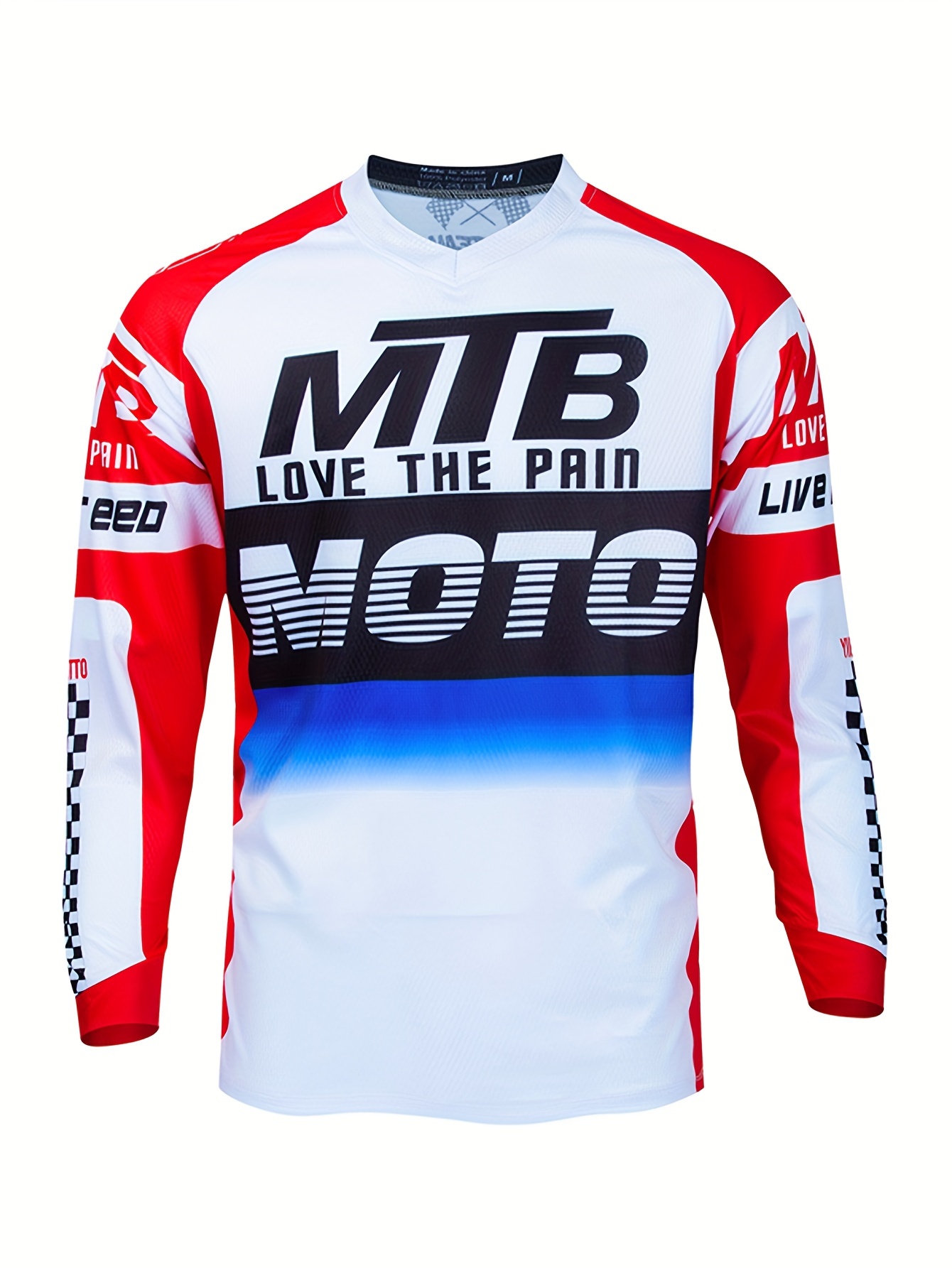 Camiseta De Motocross Para Hombre Ciclismo Ropa De Secado Rápido Deportivo  Motos