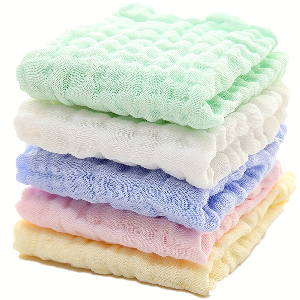 Cotton Washcloths Set, Simple White Face Cloths, Lightweight Square Towels,  Soft Absorbent Towels For Home Bathroom, Bathroom Supplies - Temu