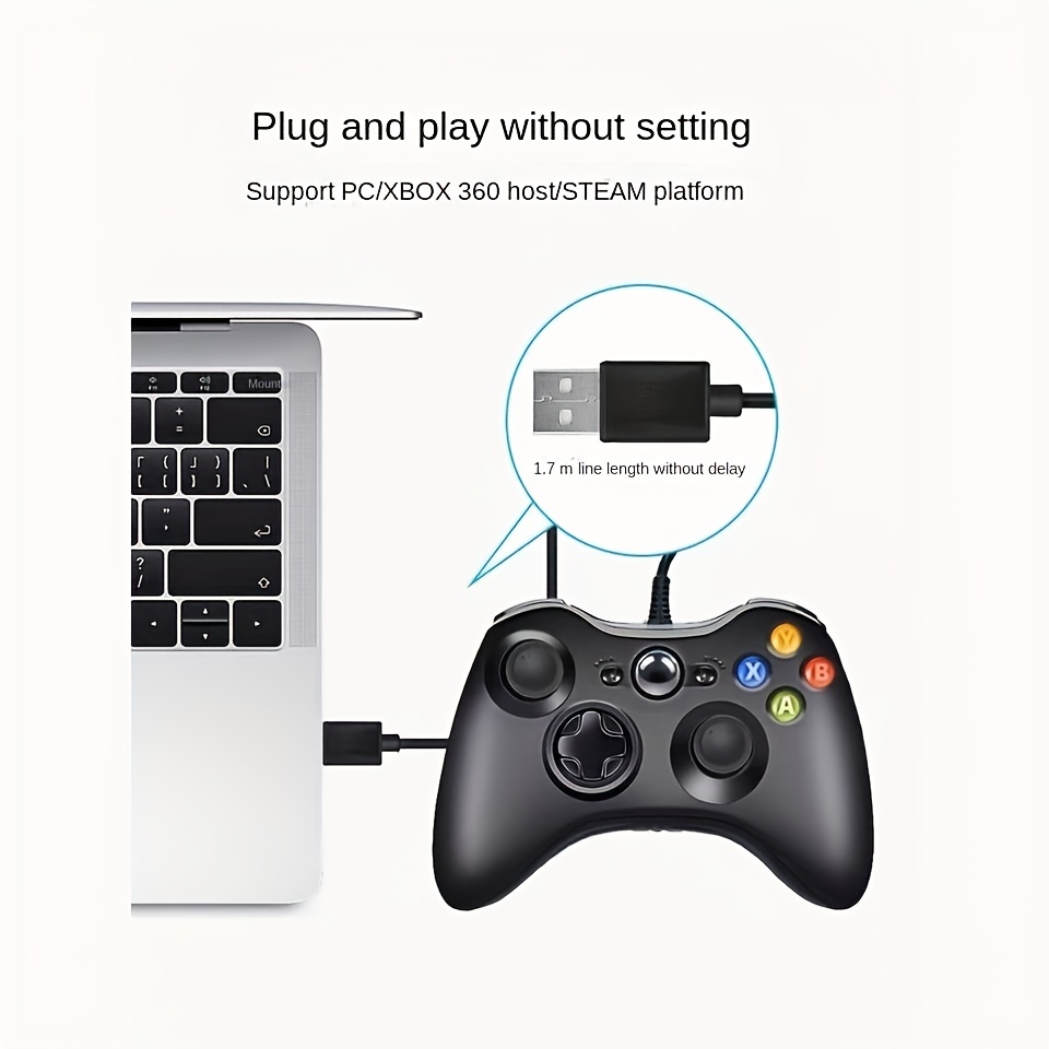 1pc Gamepad inalámbrico para teléfono Android / PC / PS3 / - Temu