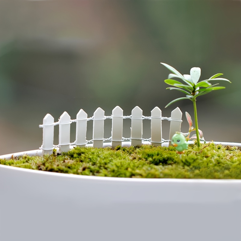 1 Mini Clôture En Bois Clôture Miniature Pour Jardin - Temu France