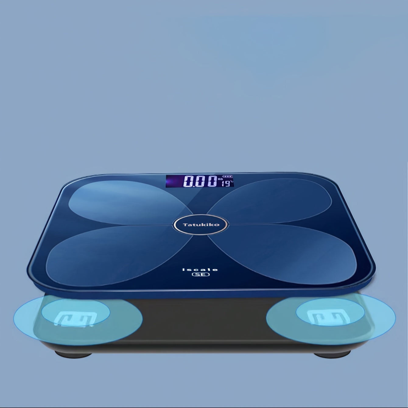 Butterfly Blue Weight Scale Body Fat Household Electronic - Temu