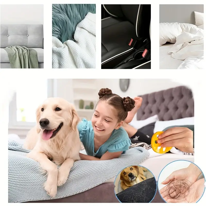 4 Pcs Reusable Hair Catcher Washing Machine Cat Dog Lint Fur Laundry Catcher  Pet Hair Remover For Laundry Bedding Clothes