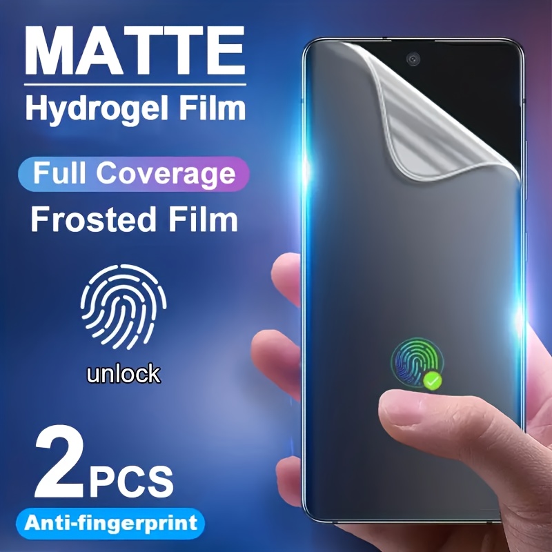 

2pcs Matte Full Cover Hydrogel Film For Samsung S21/s21 5g/s21 Fe 5g/s21 Ultra/s21 Ultra 5g/s22/s23/s23 24 Plus/s22 Ultra/s23 24 Ultra/ Screen Protector