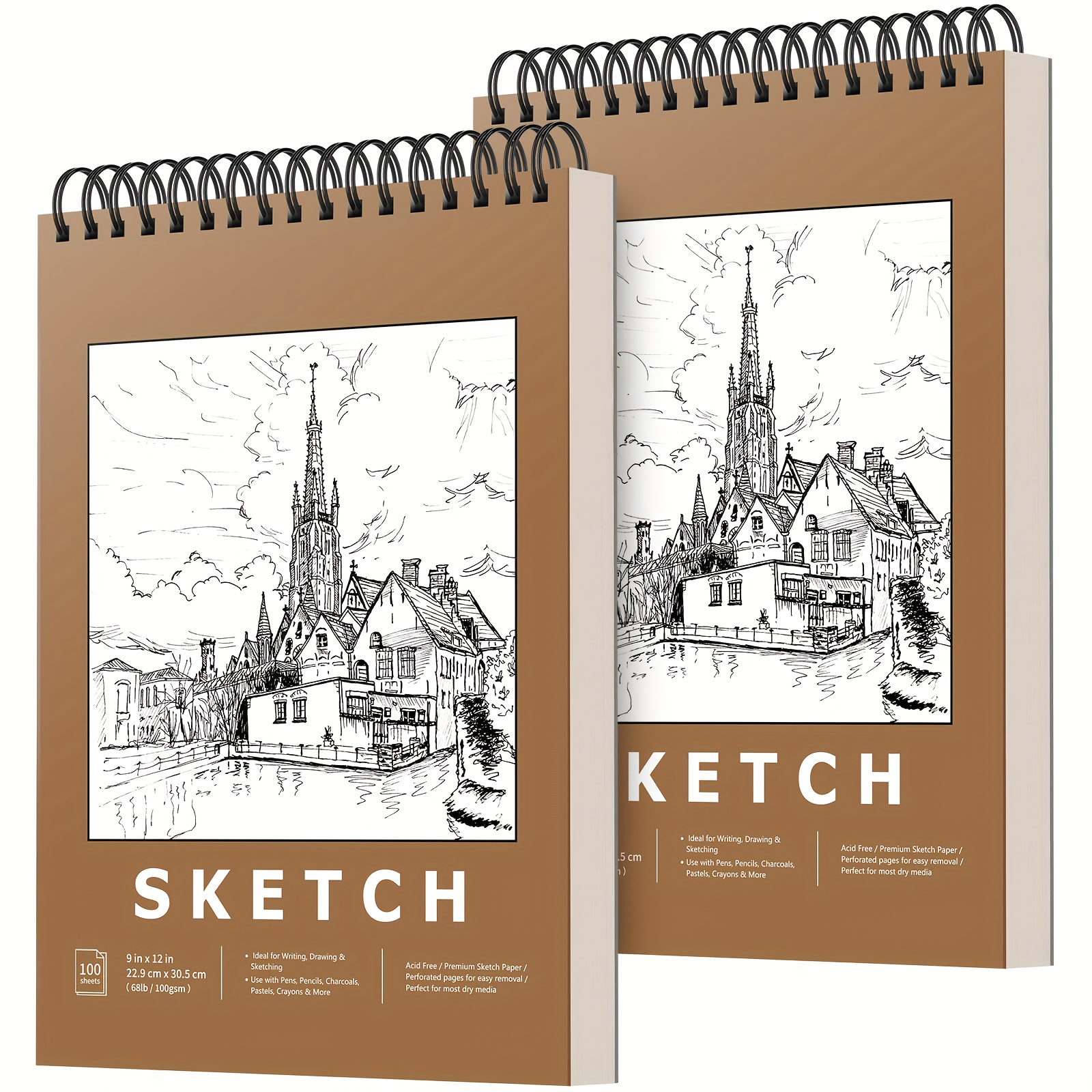 Premium Sketch Book Set Marker Paper Sketchbook Watercolor Pad Acid-Free  Drawing Paper - China Marker Paper, A4 Paper