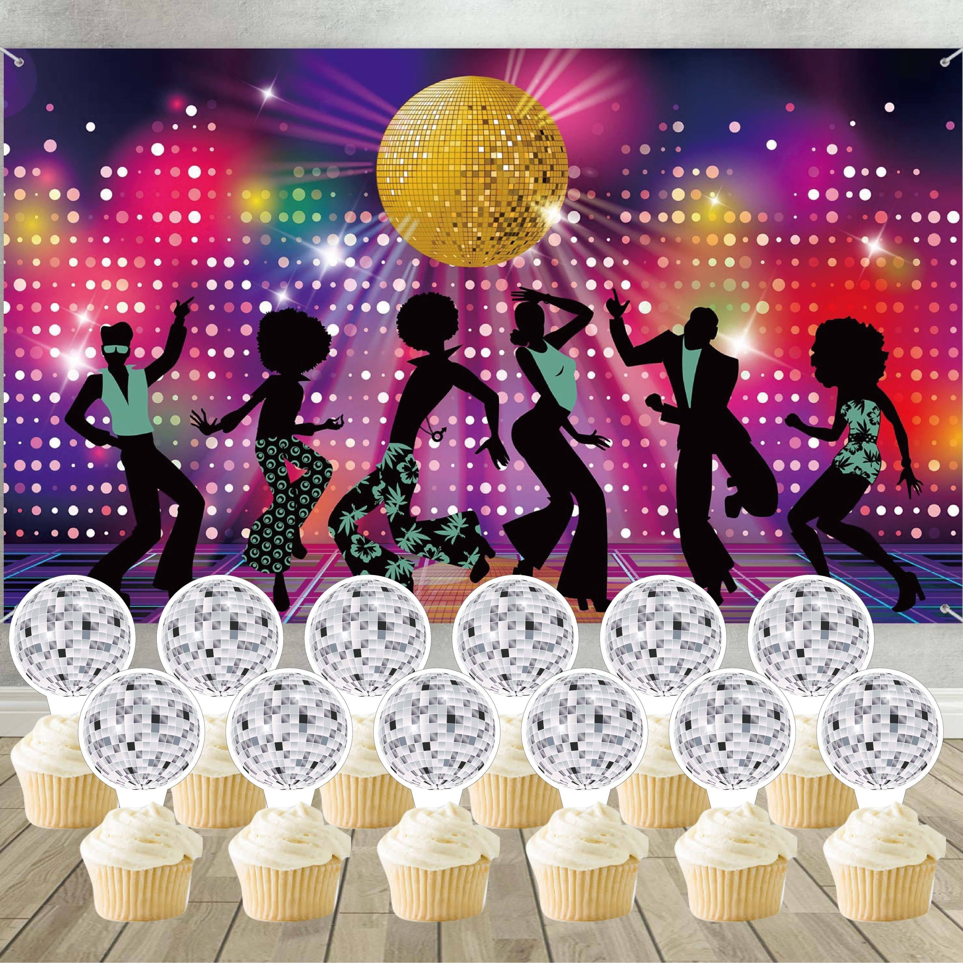 Birthday Party Disco Ball Cake Decoration Topper Disco Ball - Temu