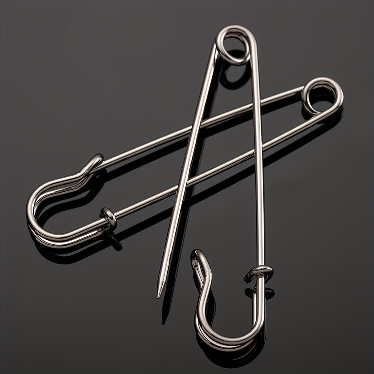 Large Steel Safety Pins Heavy Duty Safety Pins For Blankets - Temu
