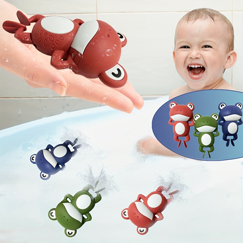 Baby Bath Toys Penguin Slide Magnetic Fishing Toys Pool Set Kids Baby Gift  Toys