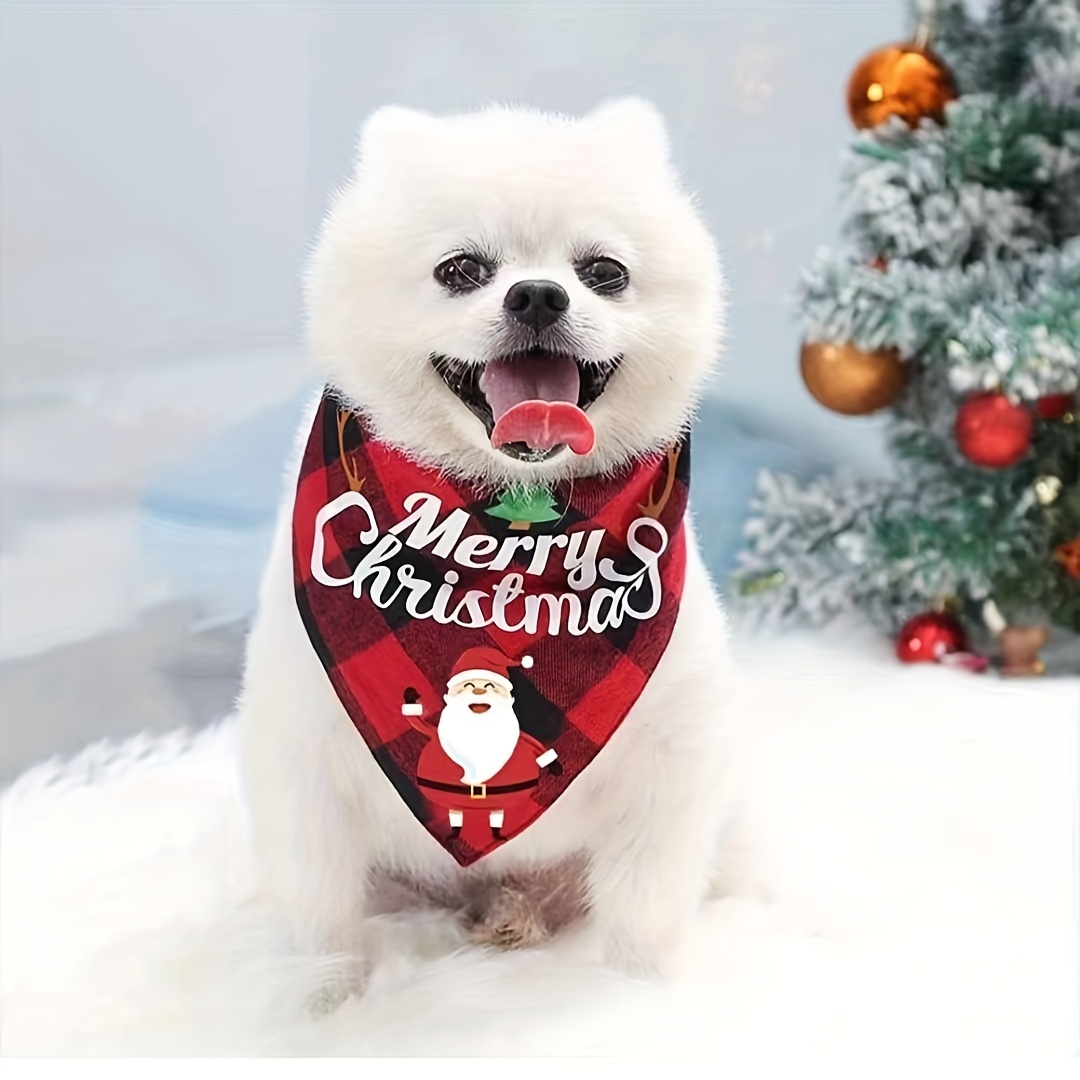 Dog holiday clearance scarf