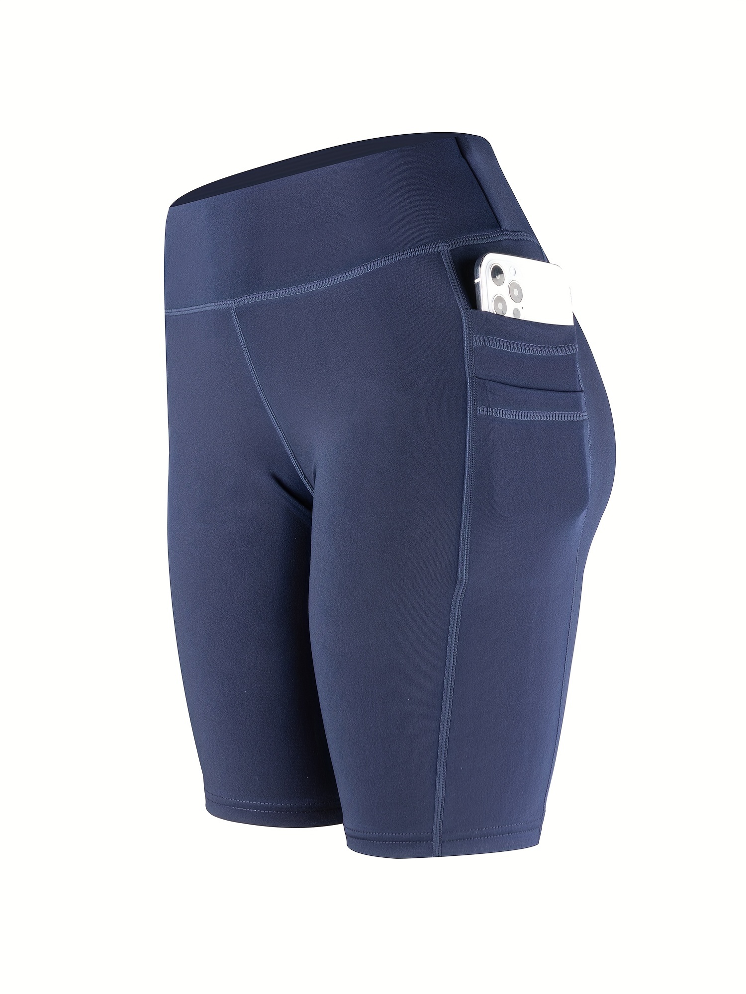 Pantalones cortos deportivos para mujer con bolsillos Pantalones