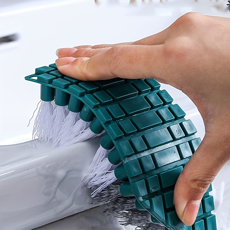 Bendable Cleaning Brush Washbasin Tile Floor Brush - Temu