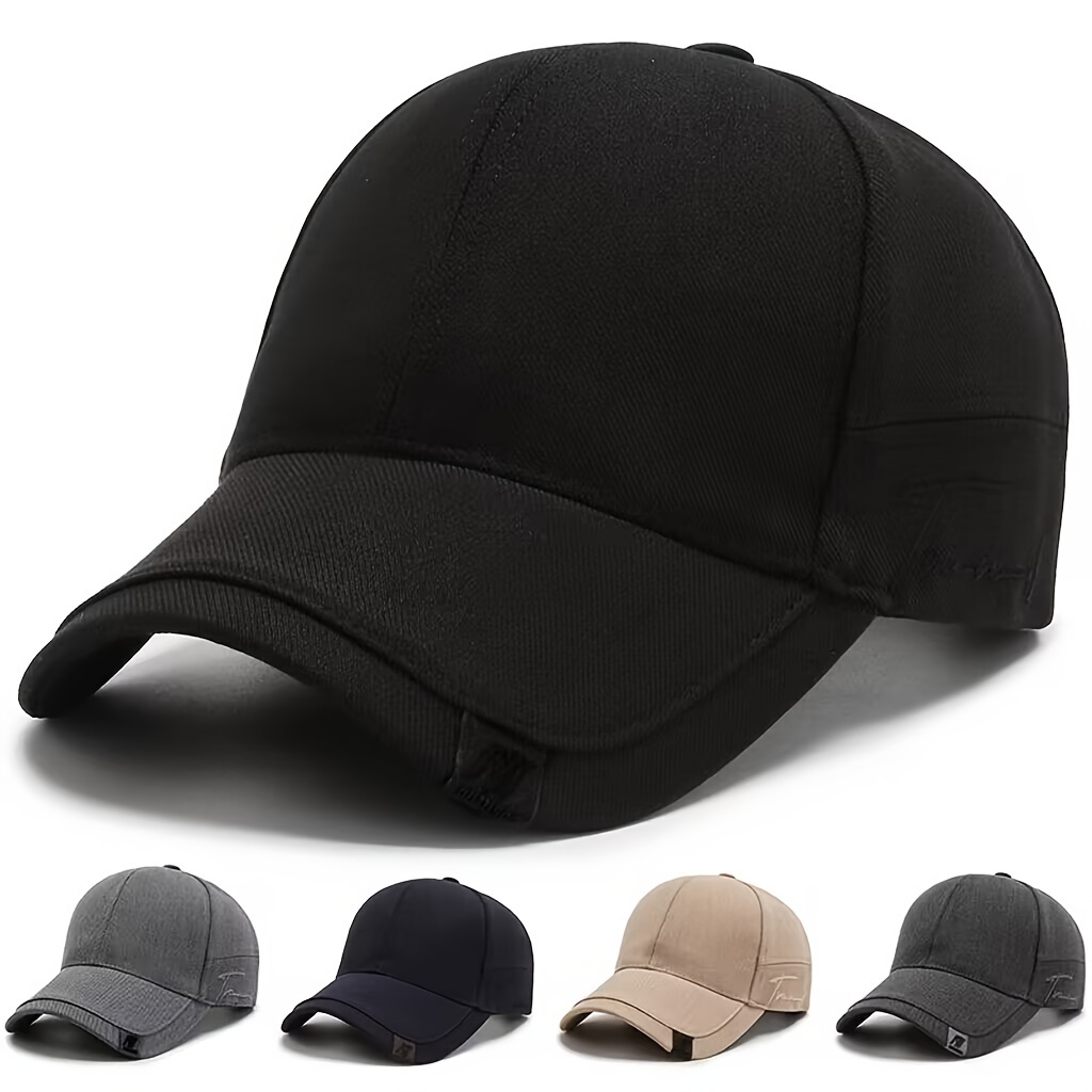 Baseball Baseball Hat, Dad Hats for Men Cotton Snapback Golf Autumn Winter Sunscreen Dad Hat Trucker High Quality Caps for Men, 5.49, Navy Blue