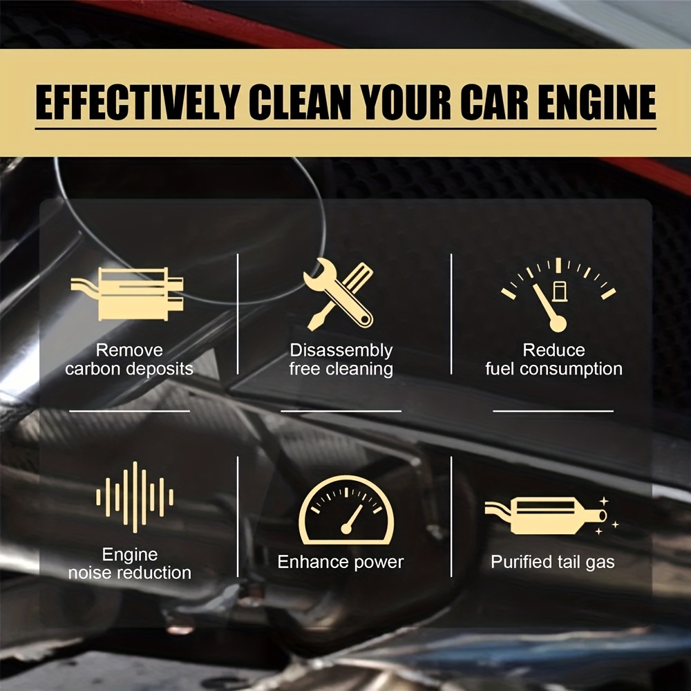 Engine Catalytic Converter Cleaner, Removable Wash Decomposition