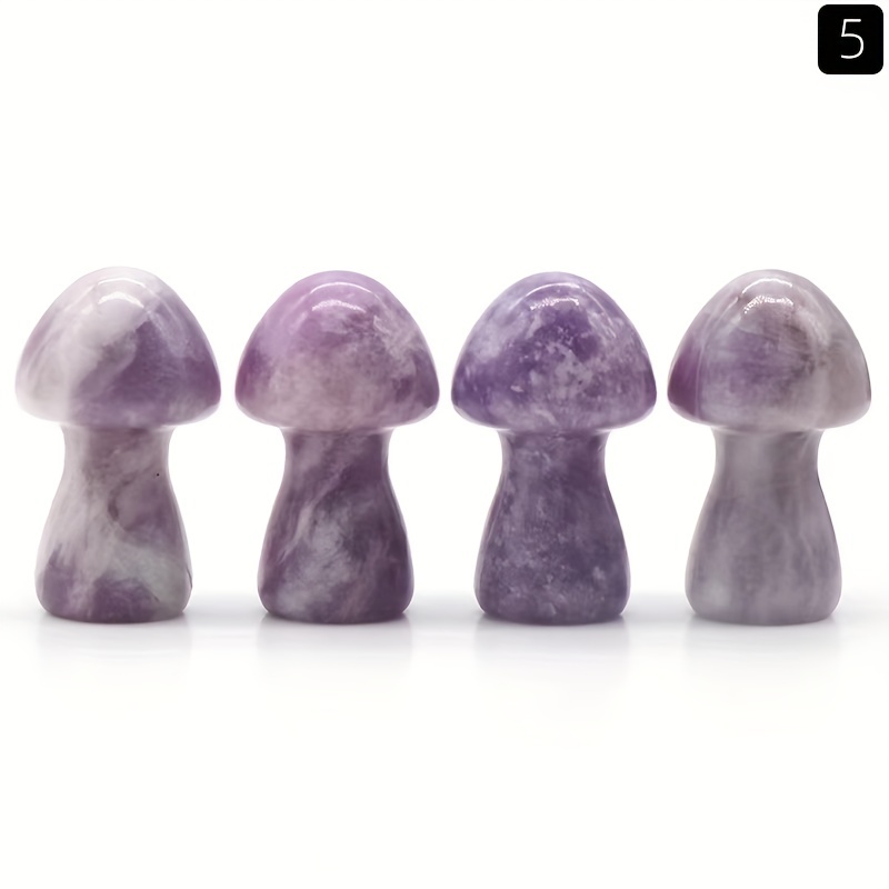 Mushroom Shaped Stones, Decorative Gemstone Mushroom