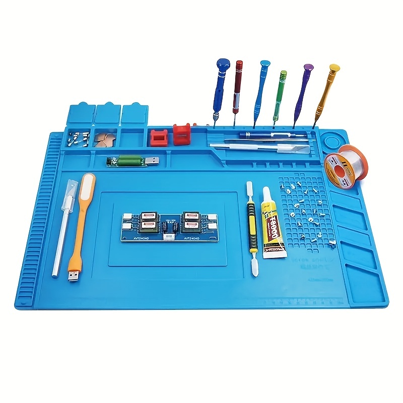 Mobile Computer Repair Workbench Silicone Magnetic Heat - Temu Germany