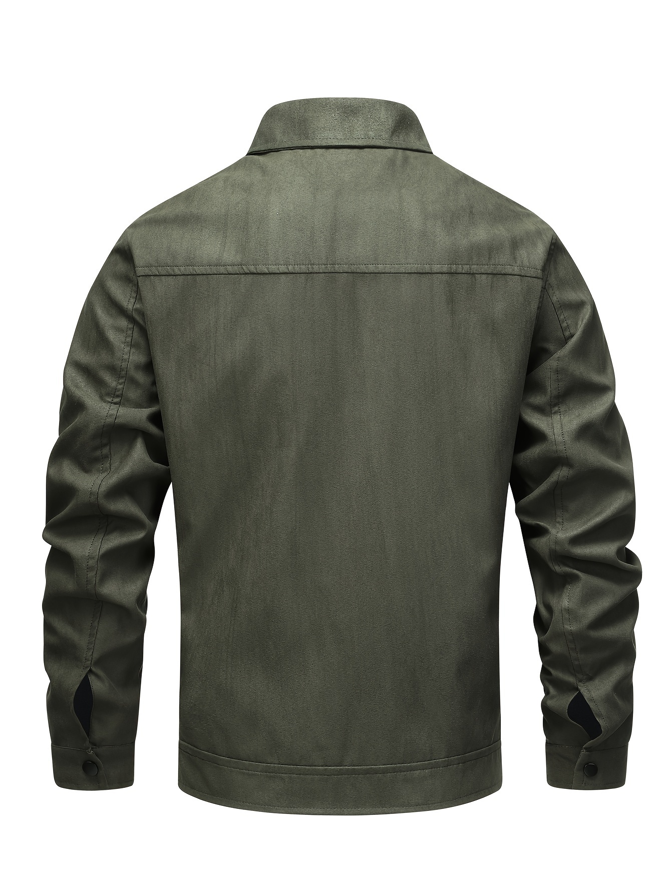  Chaqueta bomber para hombre, chaqueta casual con