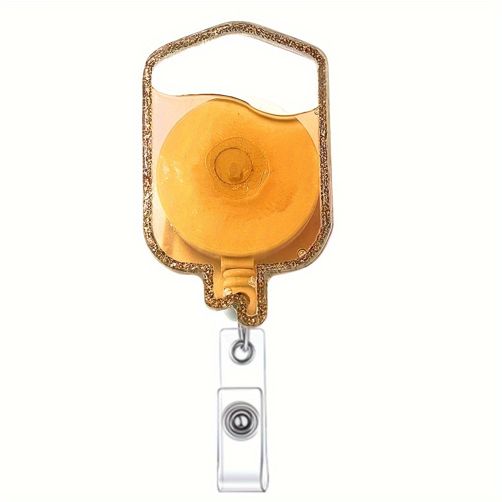 Acrylic Medical Series Flow Oil Retractable Badge Reel Nurse - Temu