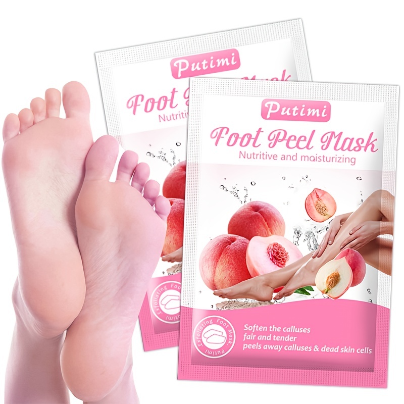 Exfoliating Peel Off Foot Mask Remove Hard Dead Skin Callus Sock Baby Soft  Feet