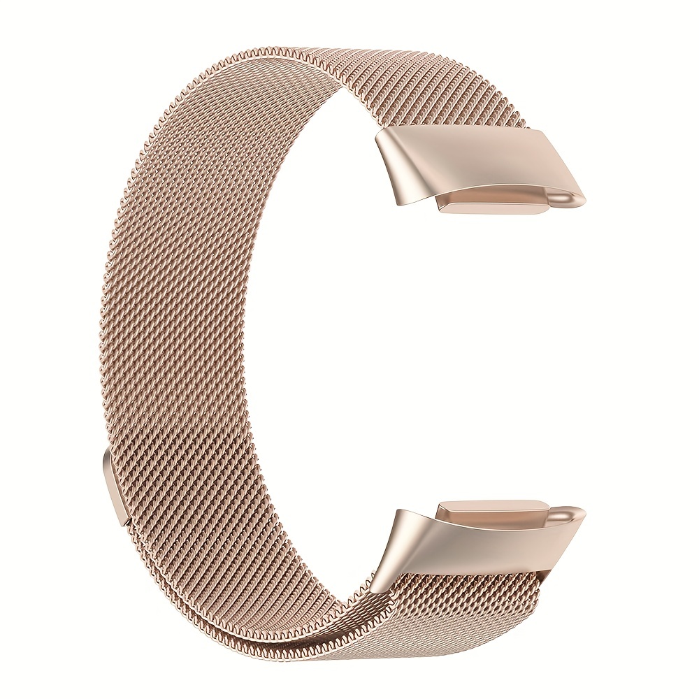 For Fitbit Inspire 3 Strap Metal Milanese Magnetic Loop Stainless Steel Band