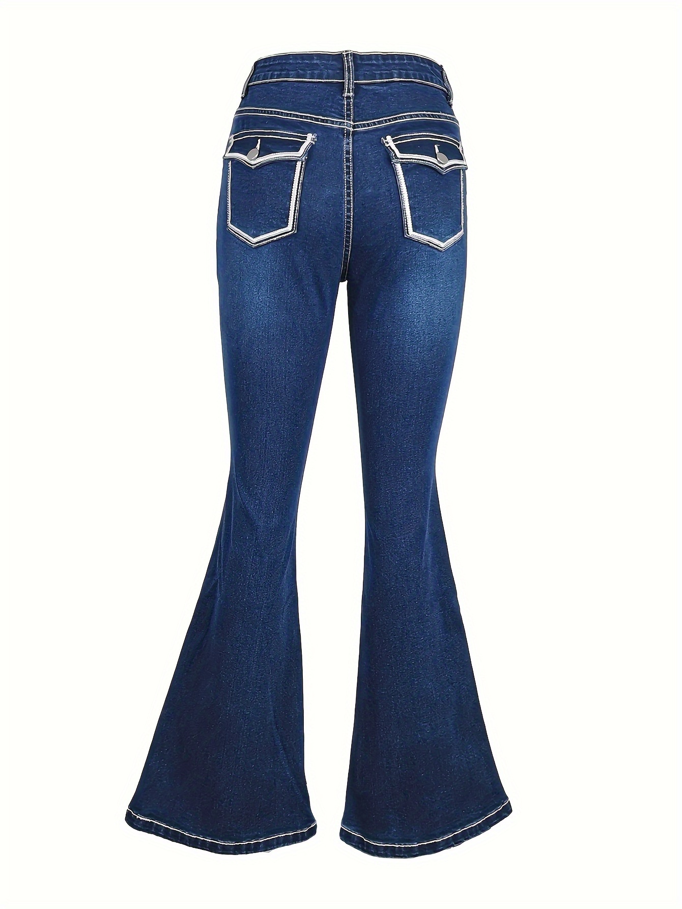 Comprar Jeans acampanados de moda Vaqueros ajustados