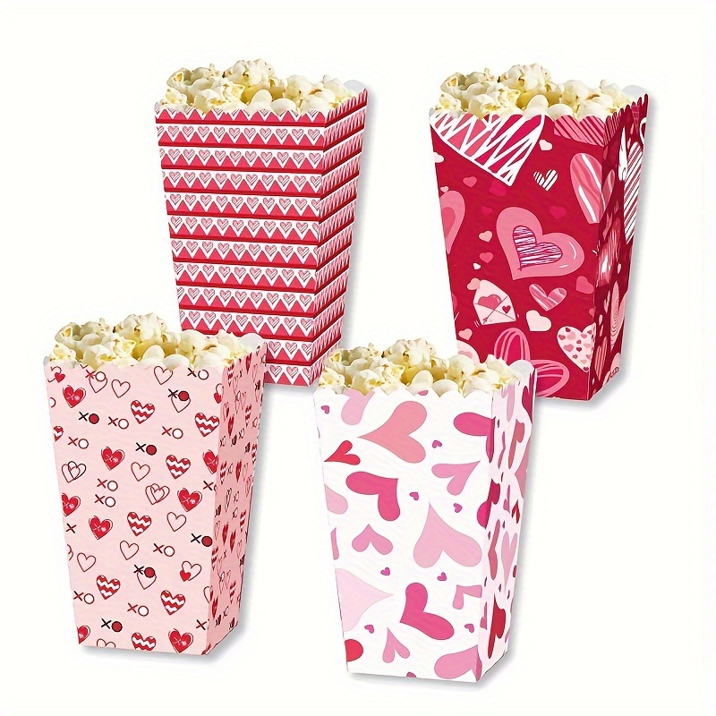 48 Unidades Mini Cajas Palomitas Maíz Noche Cine Bolsas - Temu