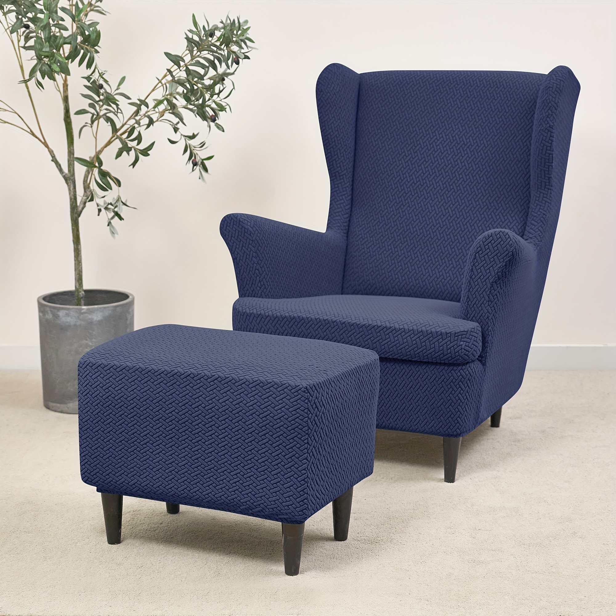 Slipcover for small wingback chair hot sale