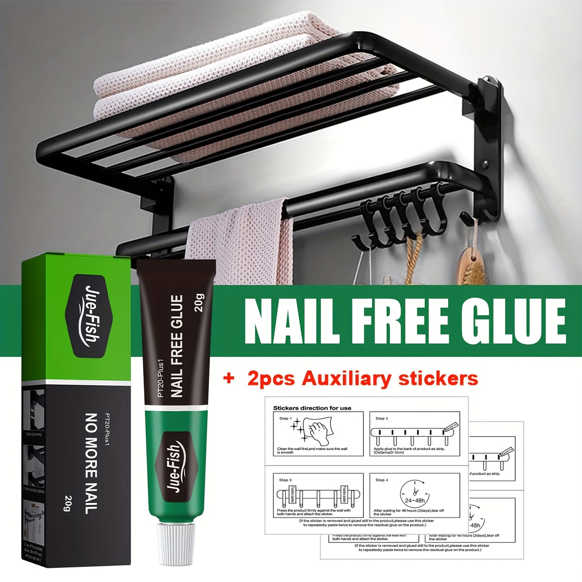 Nail Free Glue All purpose Glue Quick Drying Glue Strong - Temu
