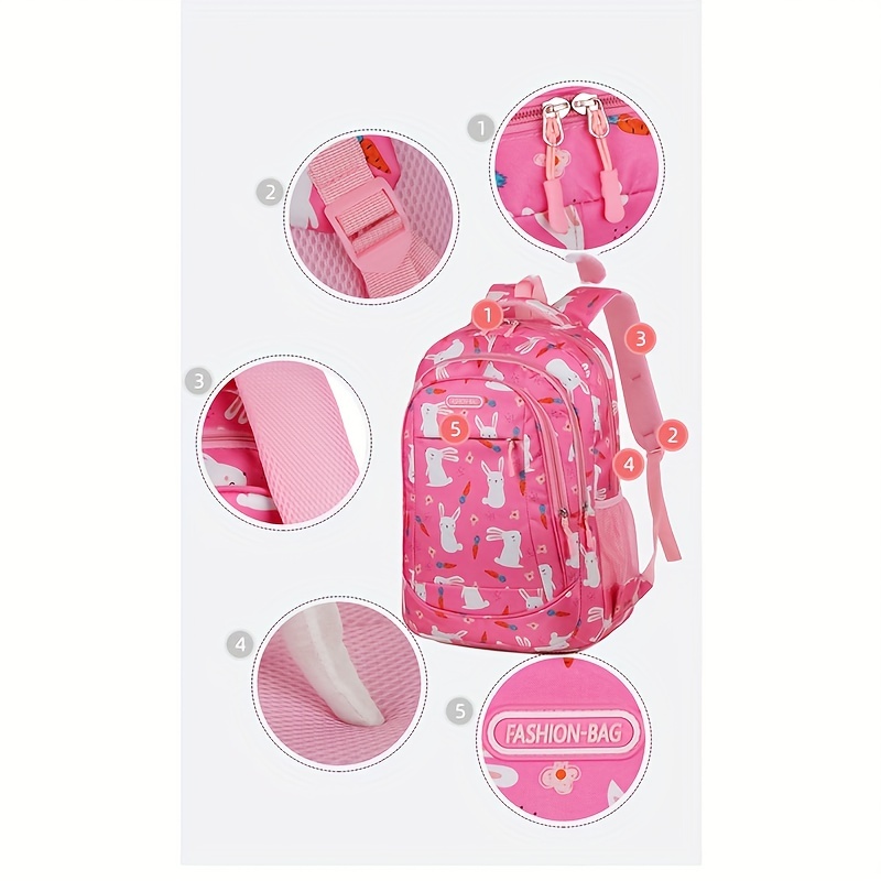 Children s 1 6 Grade Primary School Bag Sweet Cute Backpack Temu