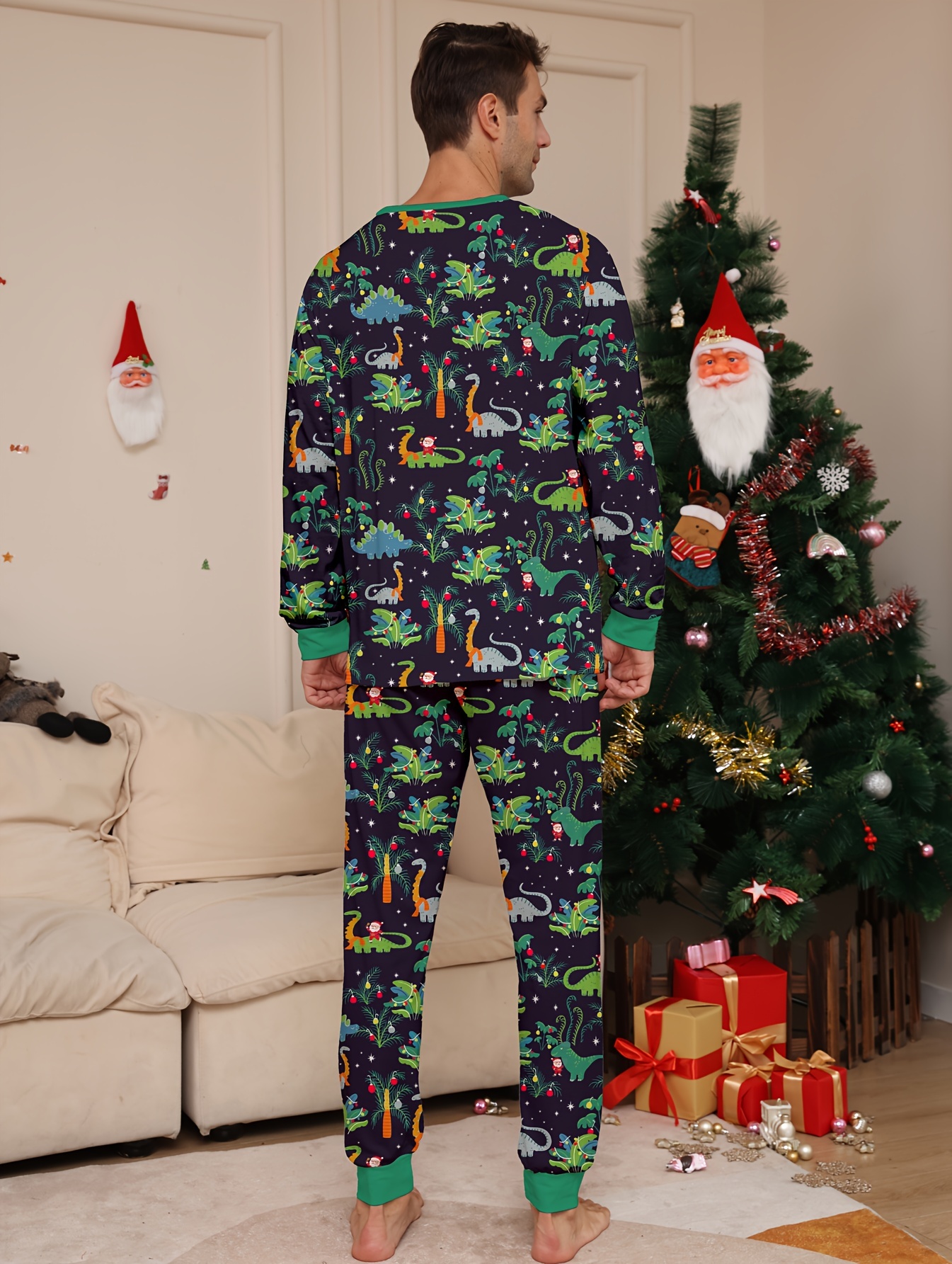 Mens christmas best sale camo pajamas