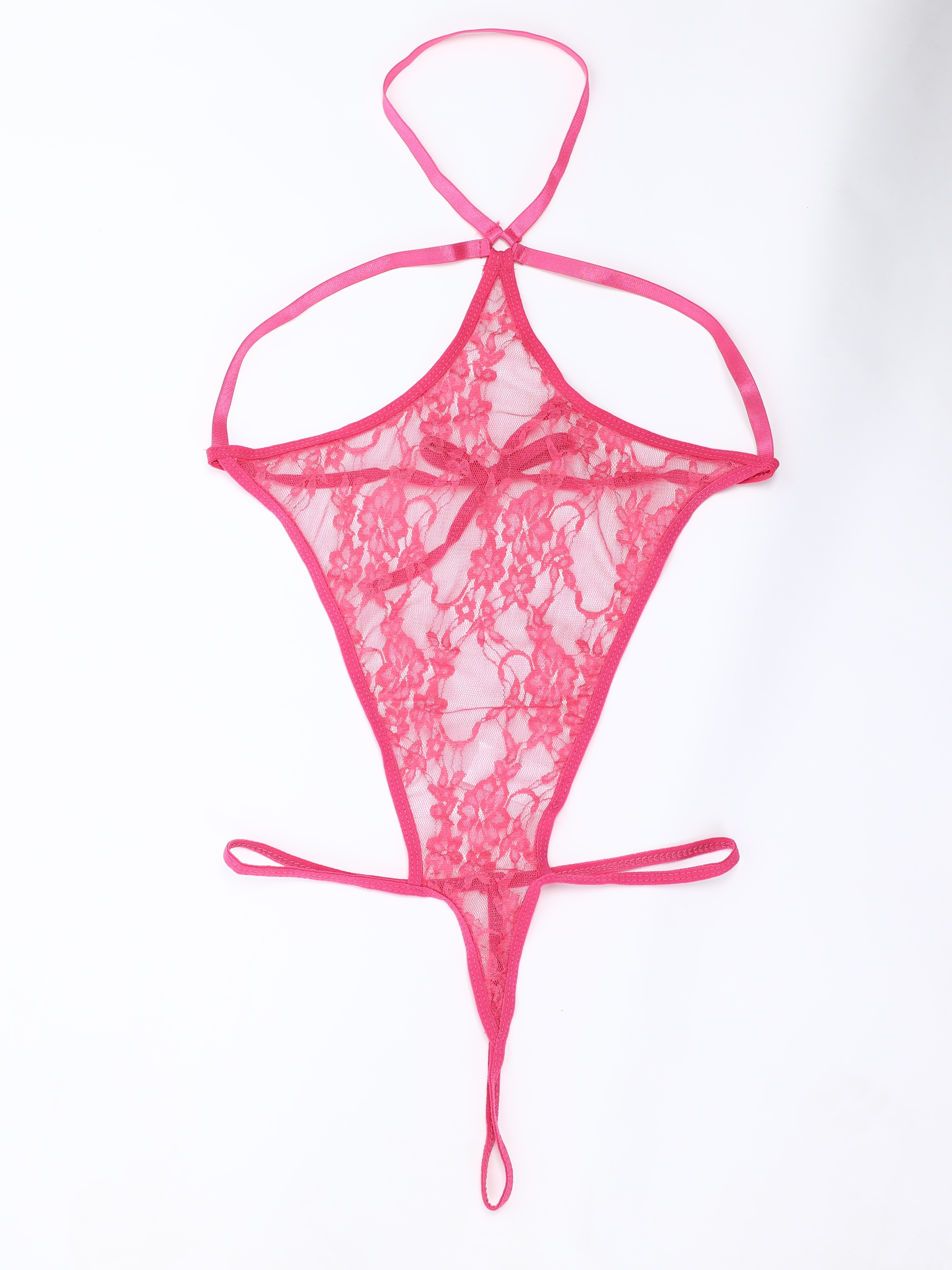 hot pink string body
