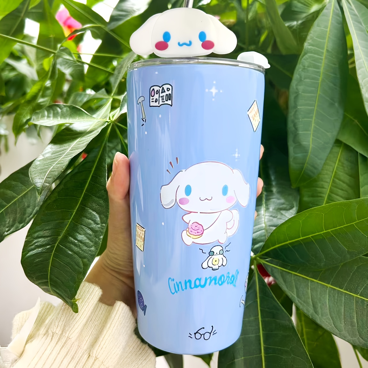 Hello Kitty Cinnamoroll Cute Cartoon Water Bottle - Temu