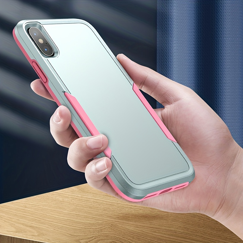 TENOC Phone Case Compatible with iPhone Xs & iPhone X/10 5.8 Inch, Clear  Cases Cute Slim Soft TPU Cover Protective Bumper